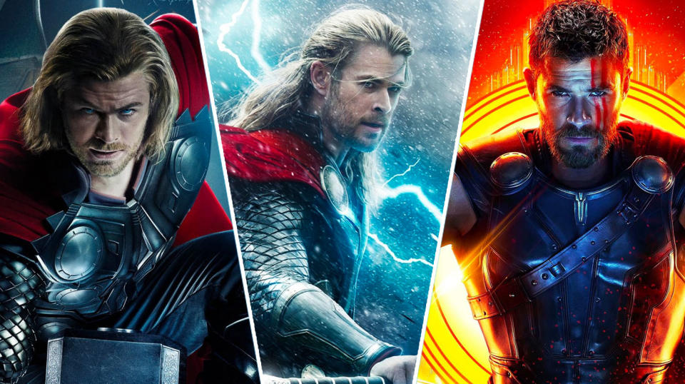 Chris Hemsworth’s Thor trilogy has its ups and downs (Disney)