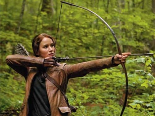 Katniss hunting