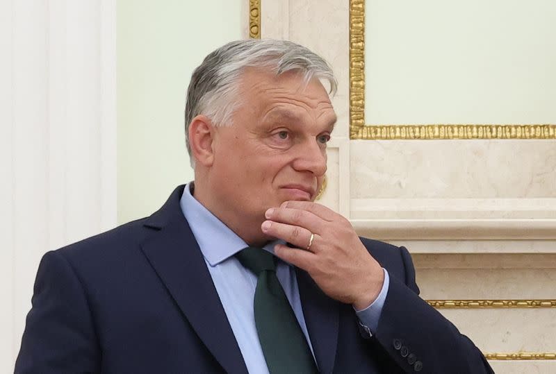 Hungary's Prime Minister Orban visits Russia