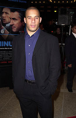 Vin Diesel at the Century City premiere of New Line's 15 Minutes