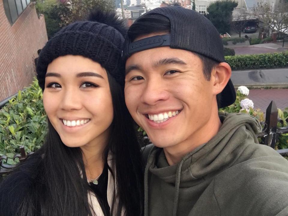 Collin Morikawa and Katherine Zhu