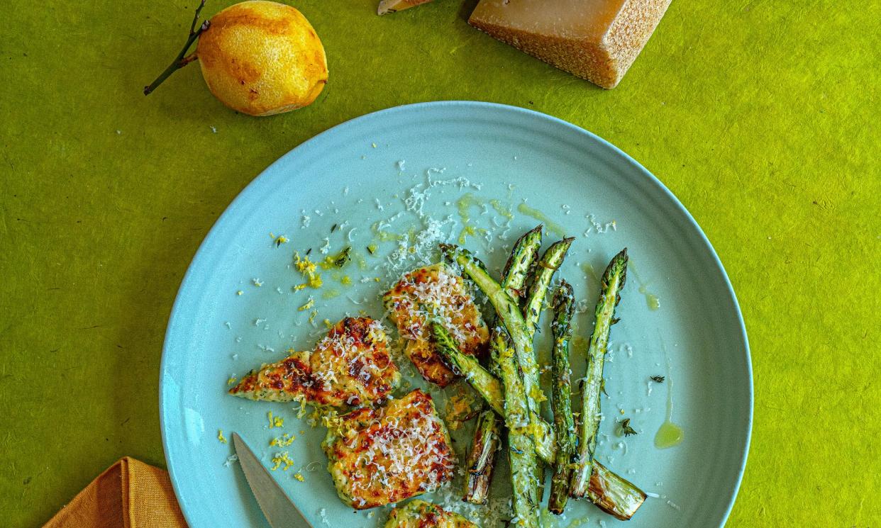 <span>Spear carrier: new potato gnocchi with asparagus.</span><span>Photograph: Romas Foord/The Observer</span>