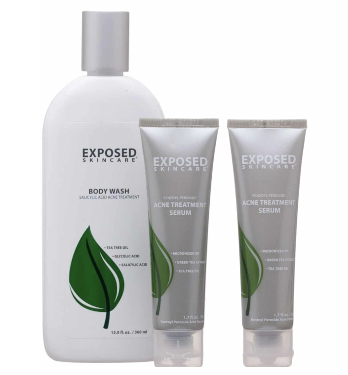 Exposed Skin care Body Acne Kit