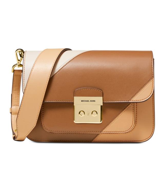 Michael Kors Mercer Small Leather Messenger - Macy's