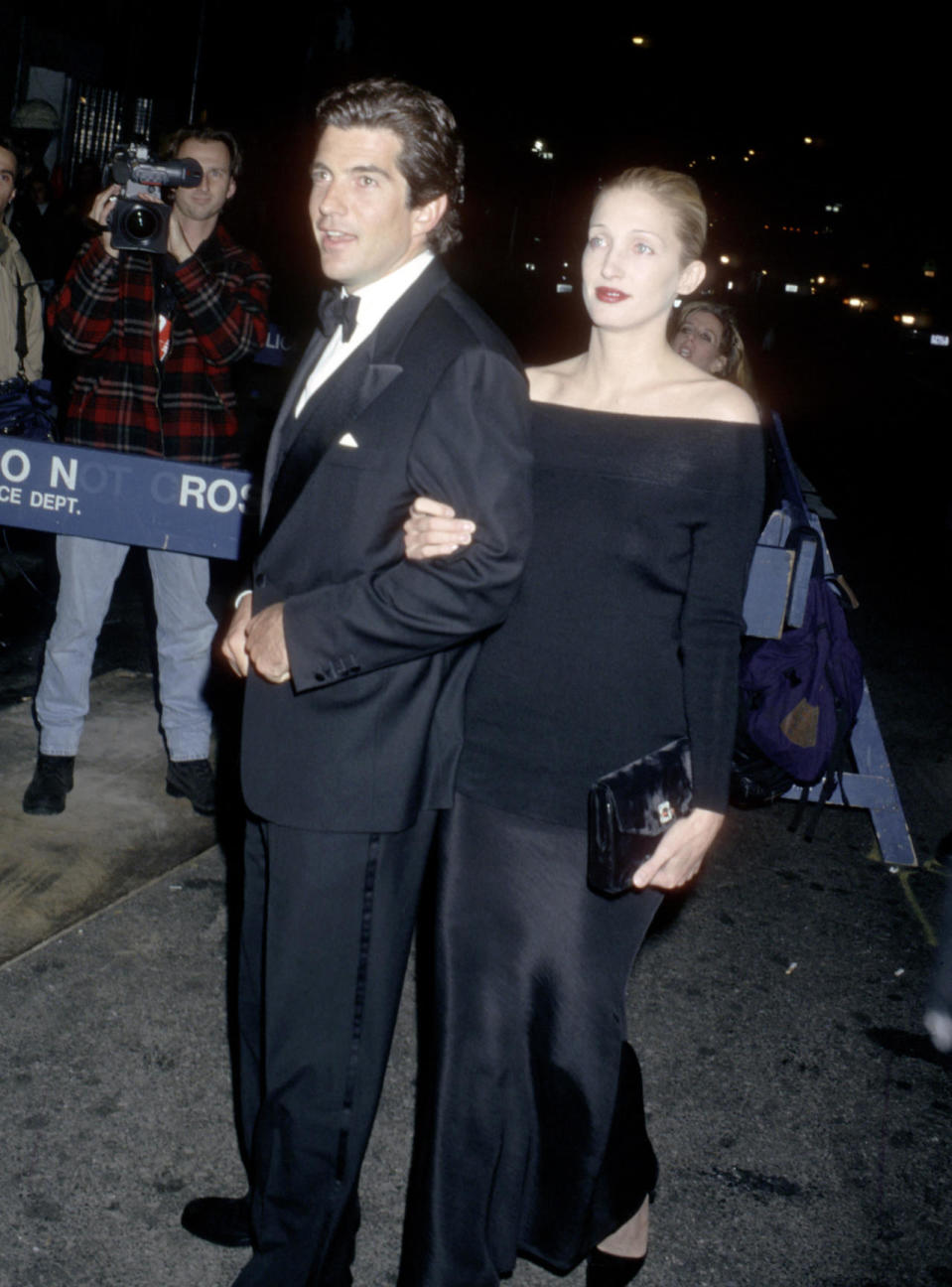 John F. Kennedy Jr. and Carolyn Bessette at The Warhol Look/Glamour Style and Fashion’ Exhibition Gala