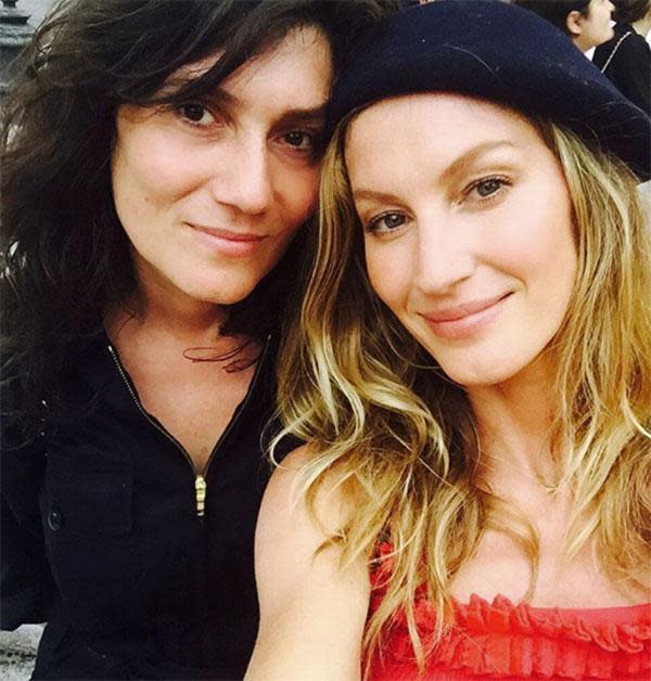 <b>Emmanuelle Alt:</b> "Always fun to see you @gisele #chanel #cuba"