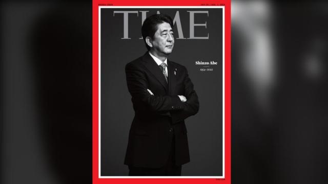 時代雜誌》悼安倍「黑白照片」紀念日本在位最久首相