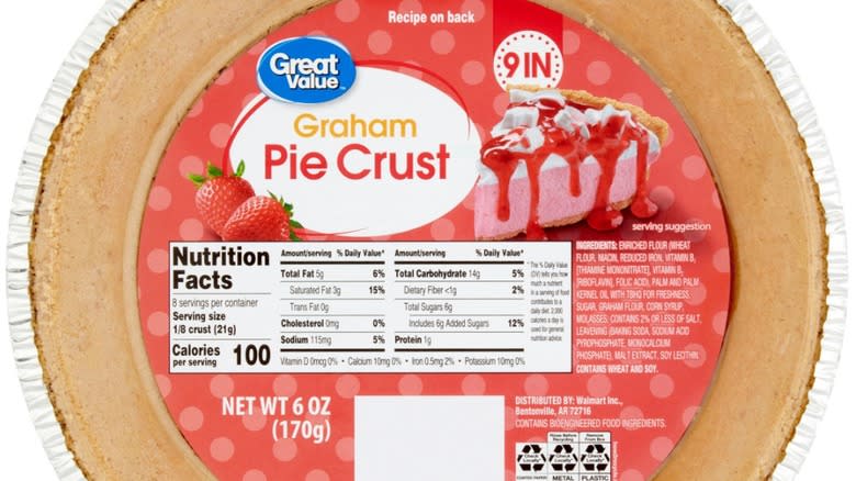 great value graham pie crust