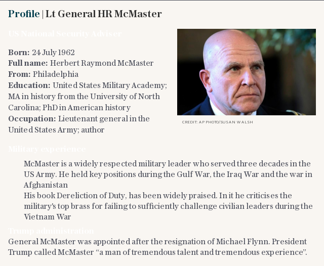 Profile | Lt General HR McMaster