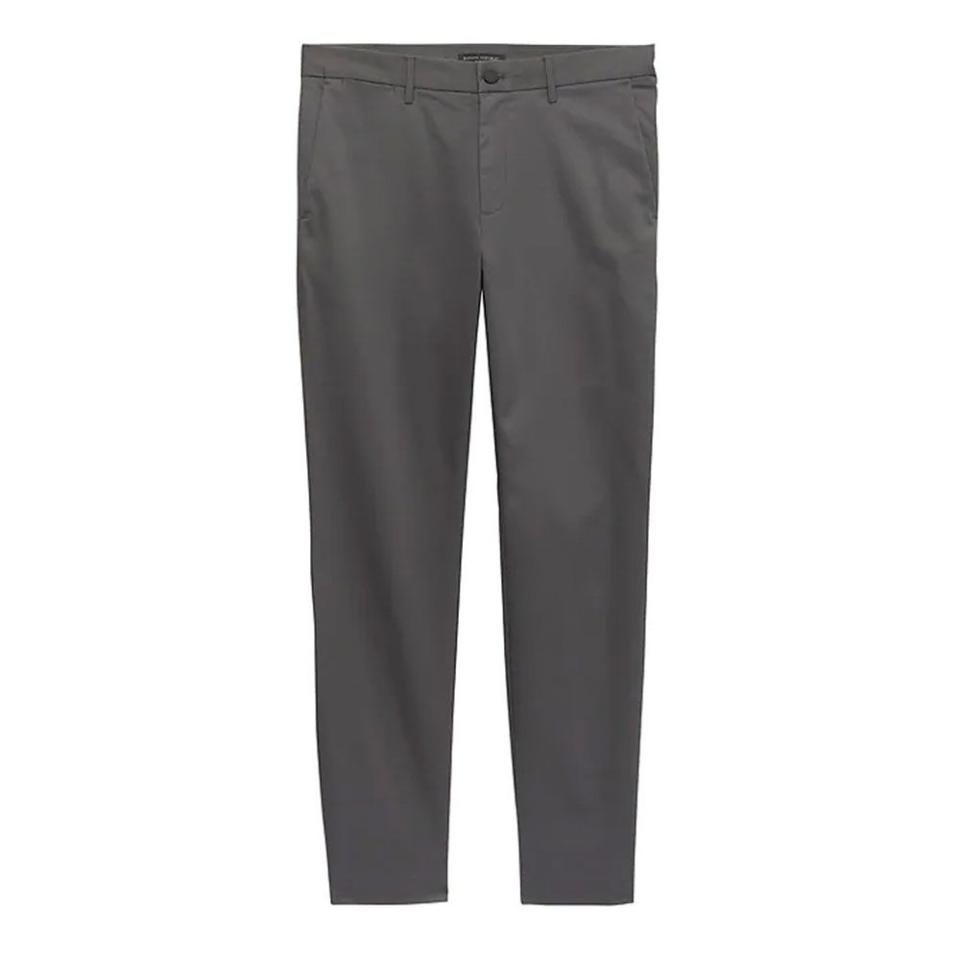 4) Banana Republic Aiden Slim Core Temp Chino Pant