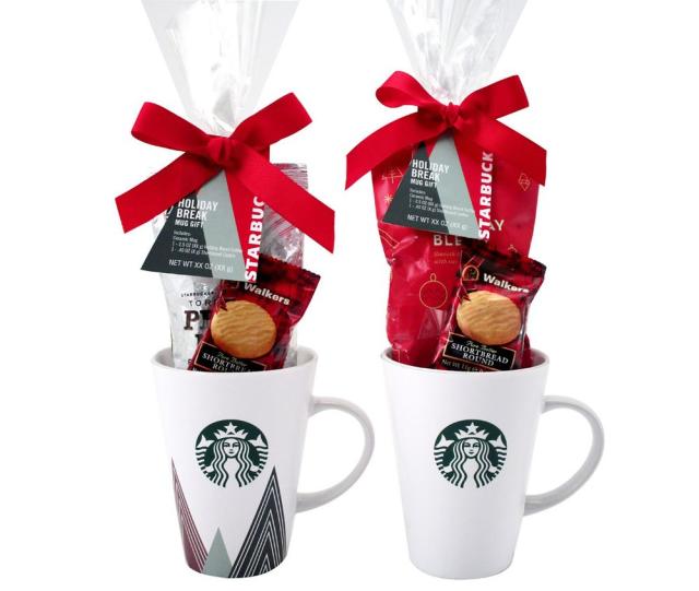 Starbucks Mug Holiday Gift Set, 4 Piece - Walmart.com