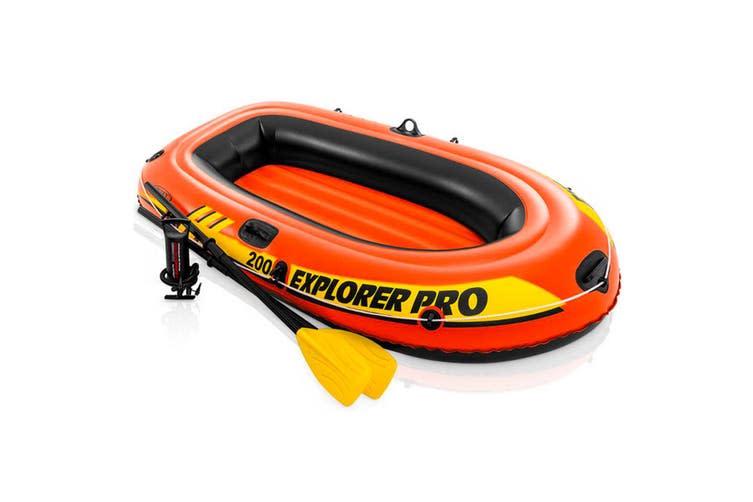 Intex Explorer PRO 200 Inflatable Water Sport Boat Set, $65.55. Photo: Kogan