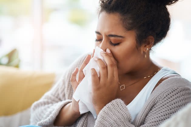 If your allergies are bothering you more than normal, these product suggestions and expert-backed tips may help ease your symptoms. (Photo: PeopleImages via Getty Images)