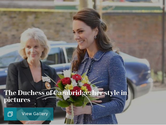 The Duchess of Cambridge: her style in pictures