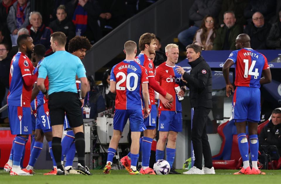 Oliver Glasner has had a big impact at Crystal Palace (Getty Images)