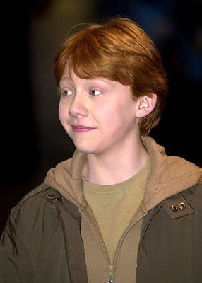 Rupert Grint at the London premiere of Warner Brothers' Harry Potter and The Sorcerer's Stone