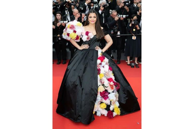 Muchas flores para Aishwarya Rai