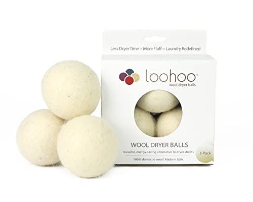 37) LooHoo Wool Dryer Balls