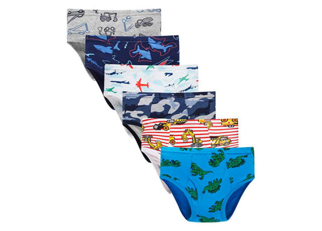 Hahan Baby Soft Cotton Panties Little Girls Underwear Mermaid Toddler  Briefs 5/6yrs Multi Color