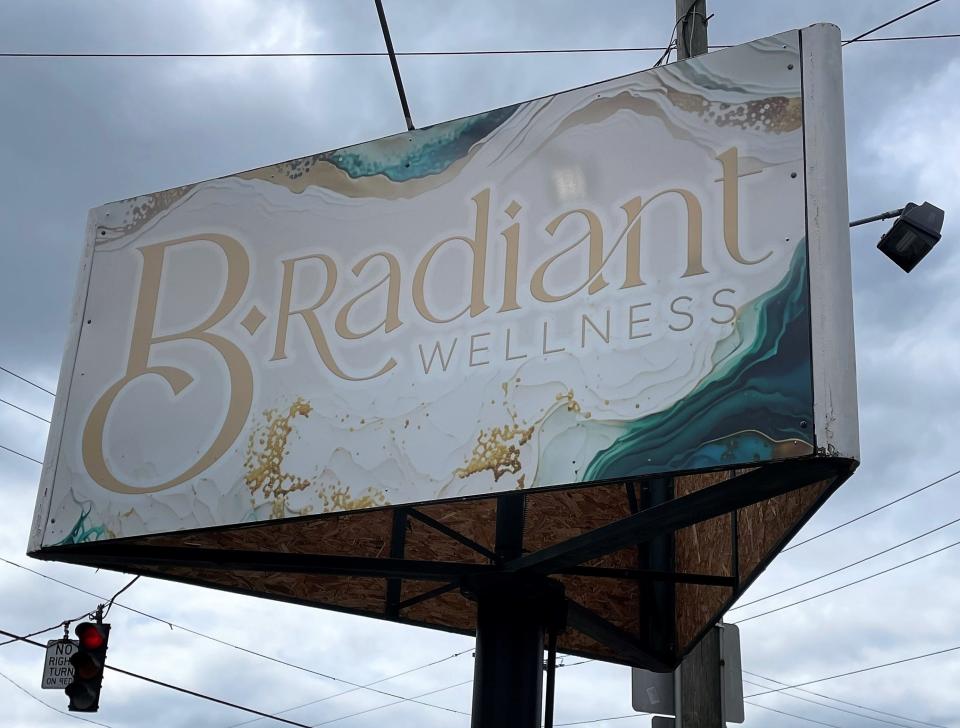 B. Radiant Wellness sign