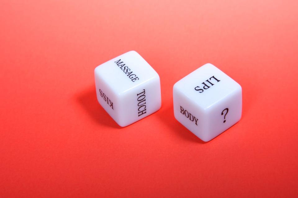 Play with sex dice.