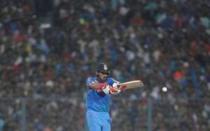 Cricket - India v Pakistan- World Twenty20 cricket tournament - Kolkata, India, 19/03/2016. India's Yuvraj Singh plays a shot. REUTERS/Rupak De Chowdhuri