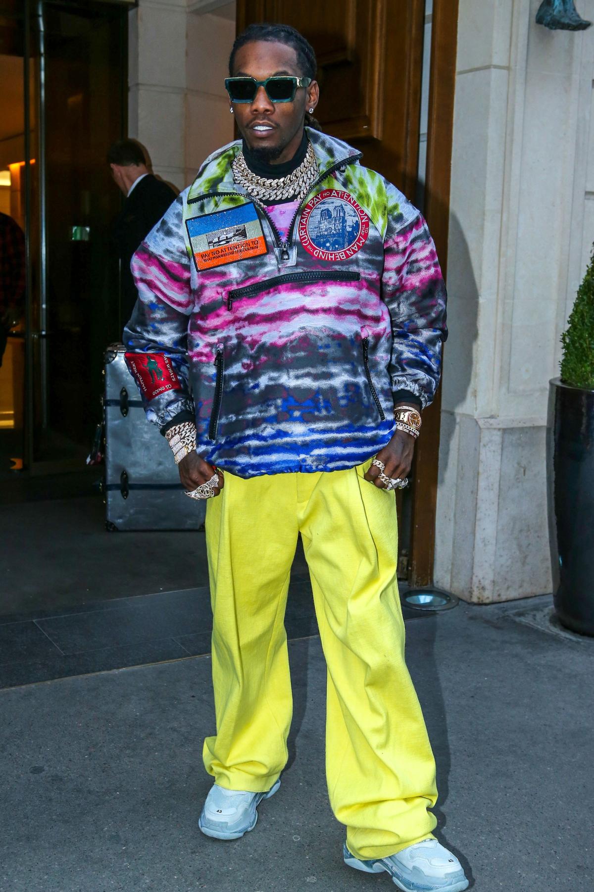 HIP-HOP ARTIST OFFSET DEBUTS CLOTHING COLLECTION IN PARIS - MR Magazine