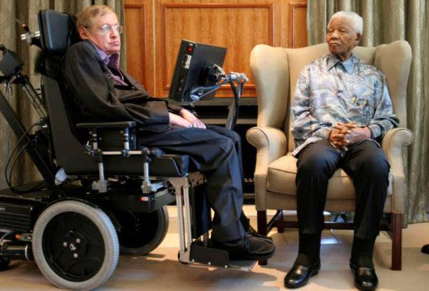 Meeting Nelson Mandela in 2008