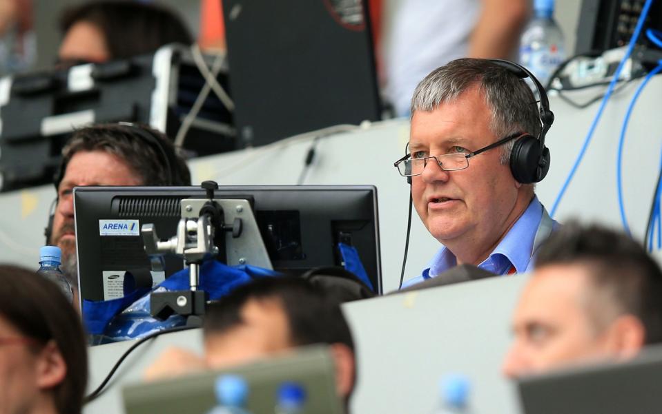 File photo dated 14-06-2015 of ITV commentator Clive Tyldesley. PA Photo. Issue date: Tuesday July 14, 202