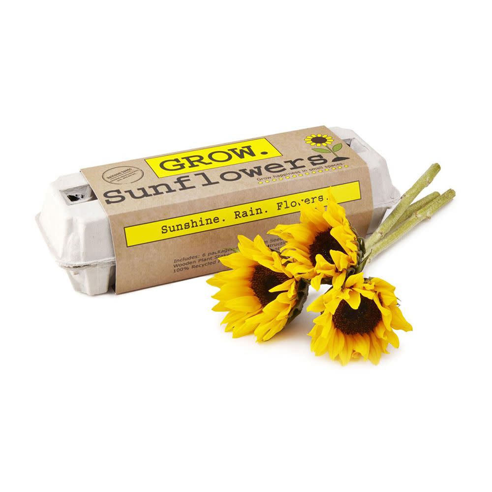 <p><a href="https://go.redirectingat.com?id=74968X1596630&url=https%3A%2F%2Fwww.uncommongoods.com%2Fproduct%2Fsunflower-garden-grow-kit&sref=https%3A%2F%2Fwww.redbookmag.com%2Flife%2Fg60686918%2Fmothers-day-gifts-for-wif1%2F" rel="nofollow noopener" target="_blank" data-ylk="slk:Shop Now;elm:context_link;itc:0;sec:content-canvas" class="link rapid-noclick-resp">Shop Now</a></p><p>Sunflower Garden Kit</p><p>uncommongoods.com</p><p>$12.00</p><span class="copyright">Courtesy</span>