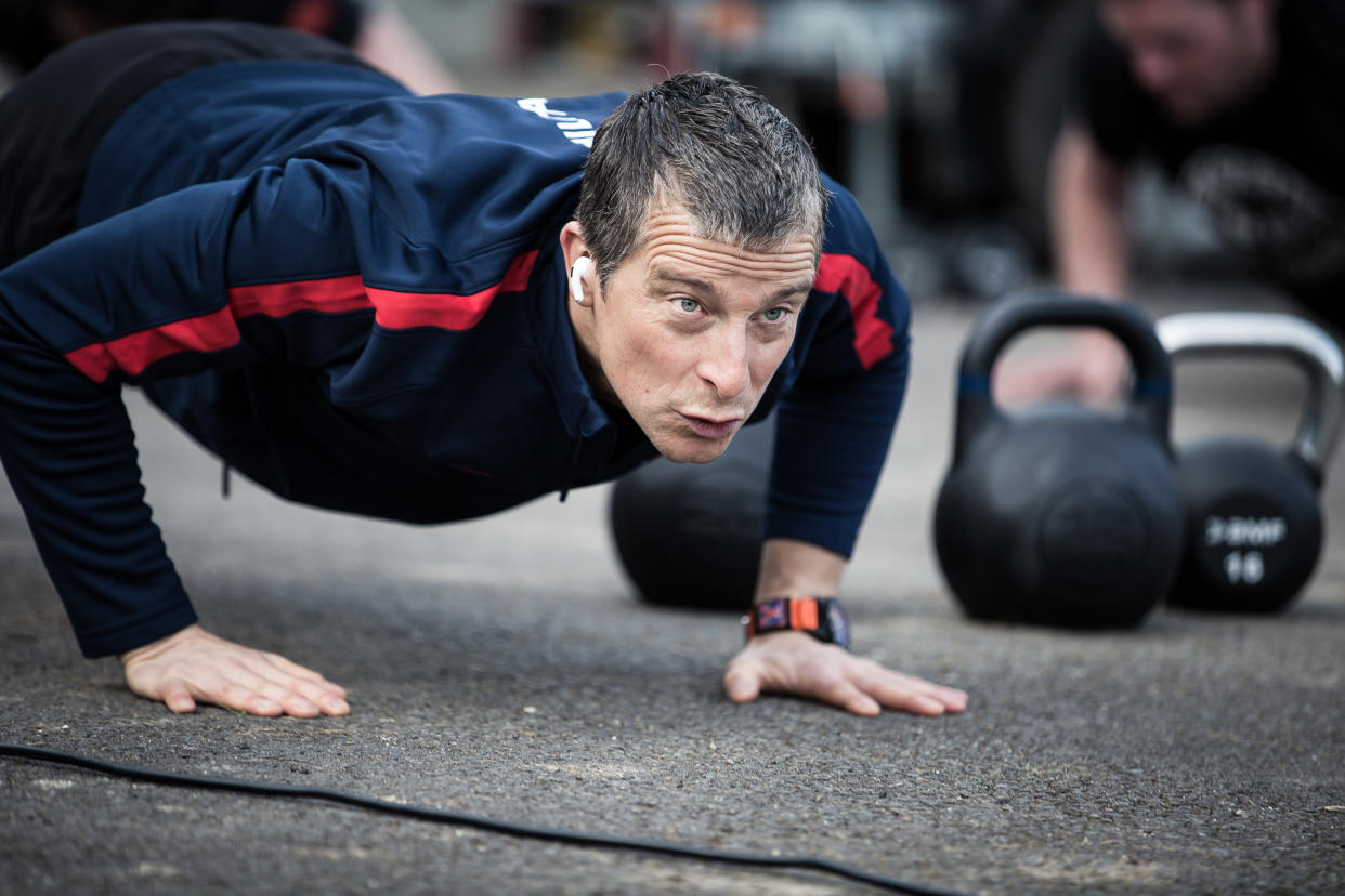 Bear Grylls is urging people to explore the opportunities of a ‘fresher exercise environment’ (Be Military Fit/PA)