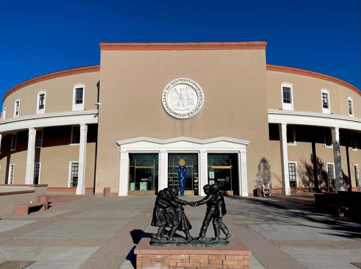 Opened in 1966, the New Mexico State Capitol is one of the newest state capitol buildings in the United States.