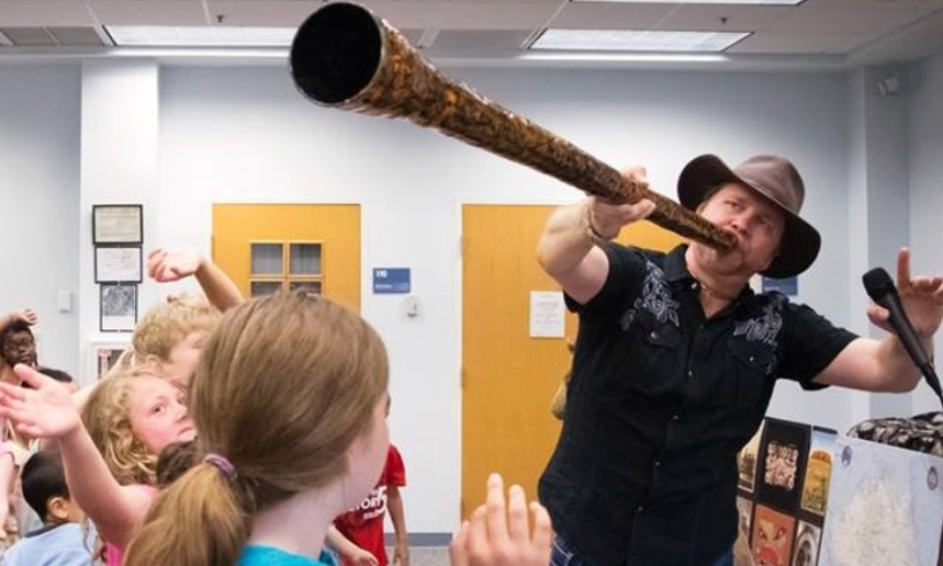 The Franklin County Public Library’s Summer Reading Program presents a fun program featuring Australian music, culture and entertainment at 11 a.m. Monday, July 3, 2023.