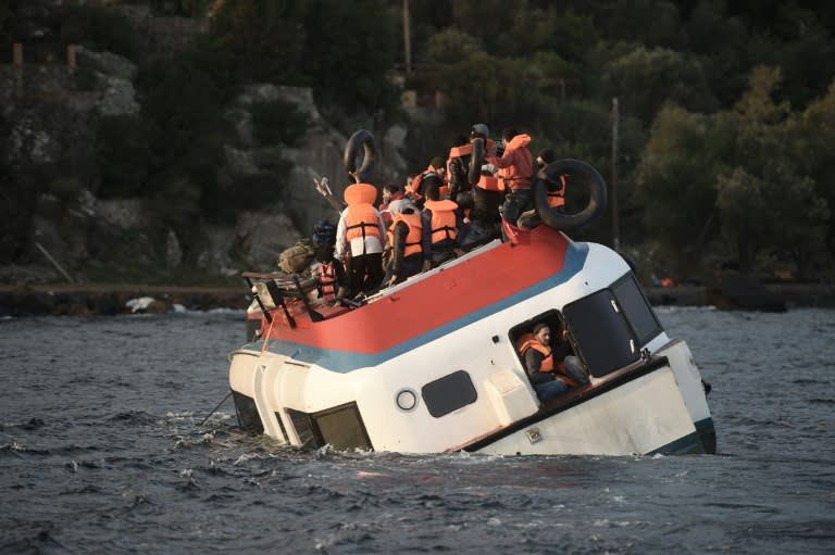 13 migrants drown as overloaded boat capsizes in Aegean Sea