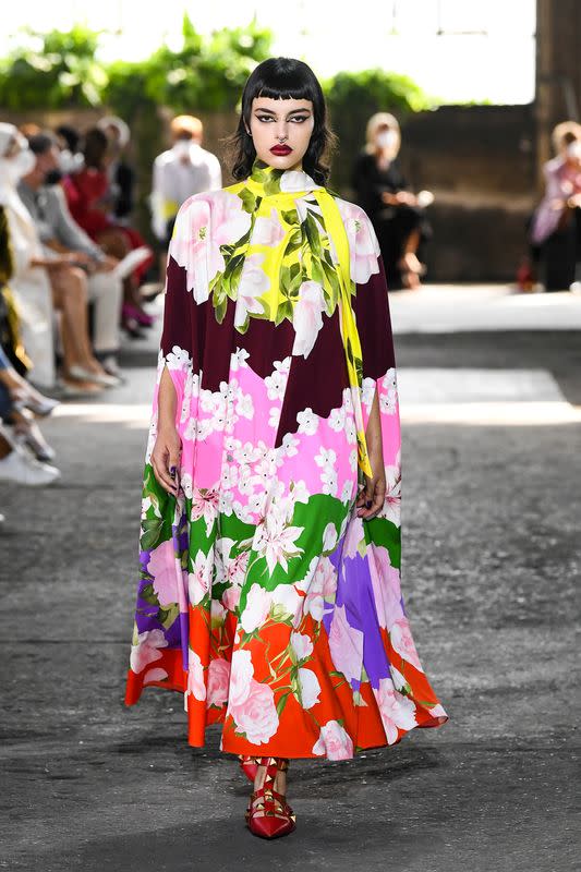 Valentino Spring/Summer 2021 women's and men’s collection in Milan