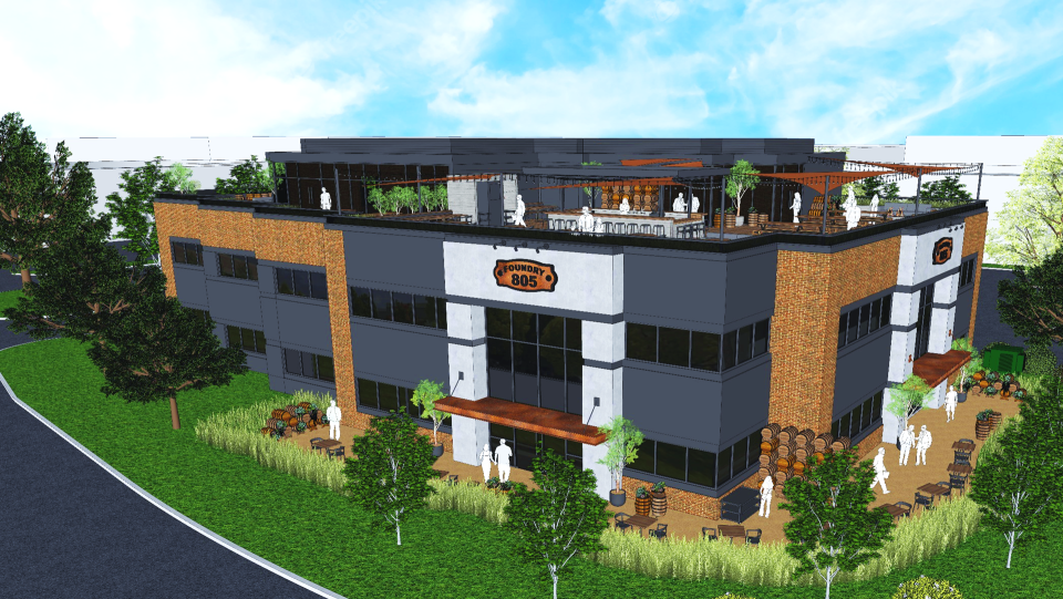 Concept art for Foundry 805, a nonprofit career education project in the works in Camarillo.