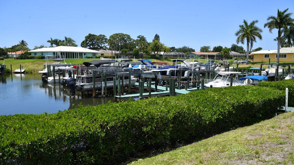 Sorrento South  is a 123-home, deed restricted neighborhood in Nokomis, west of U.S. 41.  Many of the homes in the neighborhood are on canals with access to the Intracoastal Waterway. The community maintains a 42-slip marina.