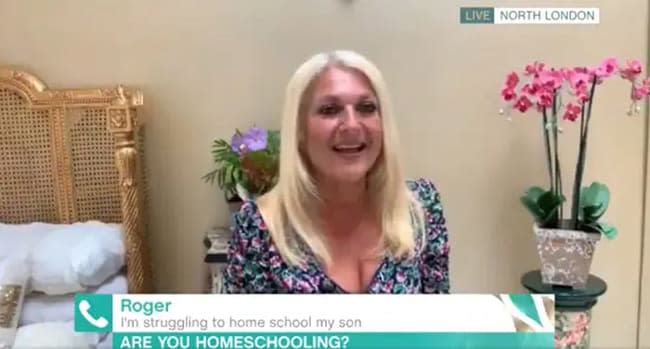 vanessa feltz on this morning from her bedroom