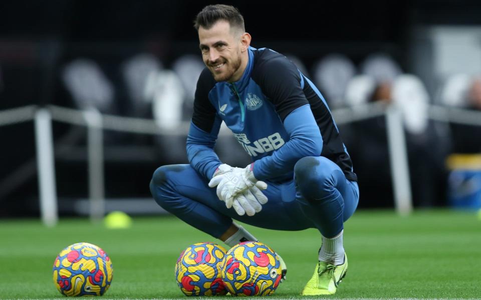 Martin Dubravka starts for Newcastle today - WILL MATTHEWS