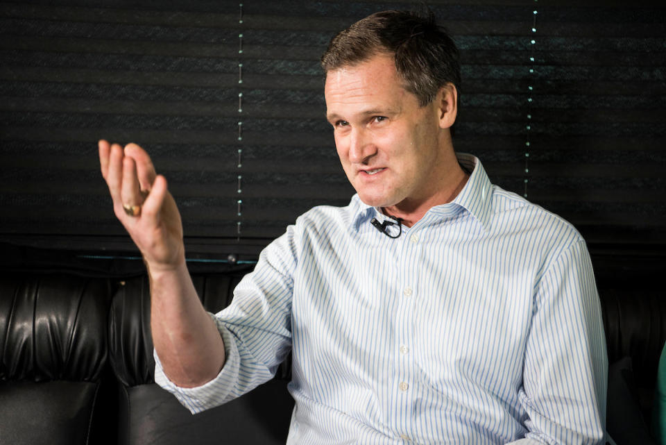 Charlottesville Mayor Mike Signer says his city is moving forward,&nbsp;while making new plans for how to recognize the history of its Confederate monuments. (Photo: Damon Dahlen/HuffPost)