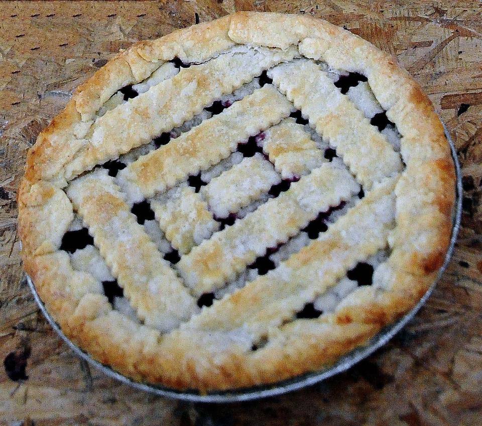 Dan bicker's favorite pie, elderberry.