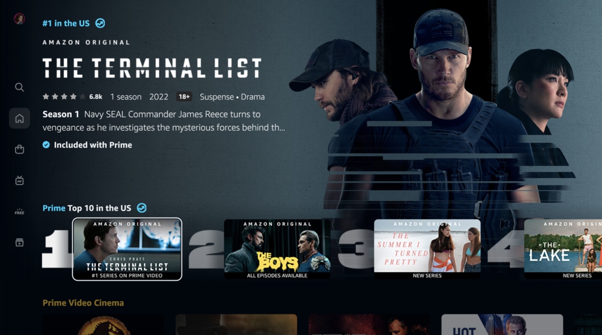 Amazon Prime Video Gets a Makeover Interface Now Designed to Be More Cinematic
