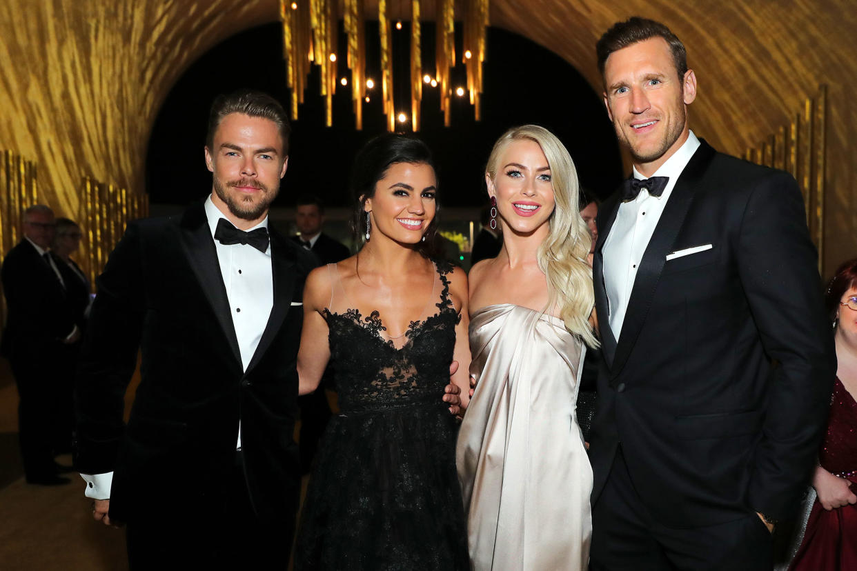 Julianne Hough Ex-Husband Brooks Laich Was One of Brother Derek Hough Groomsmen 2017 Creative Arts Emmy Awards Creative Arts Ball