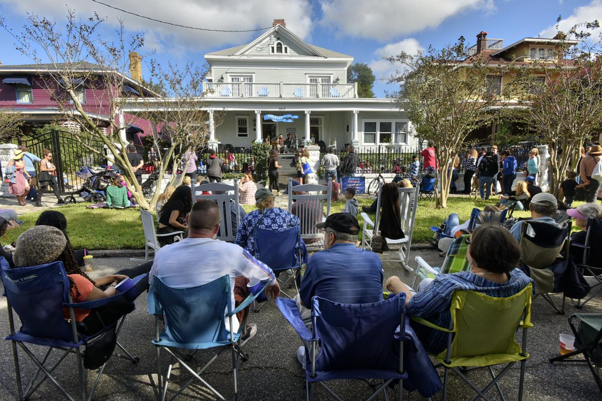 Bring your own lawn chair to enjoy free music in Springfield this weekend at Porchfest.