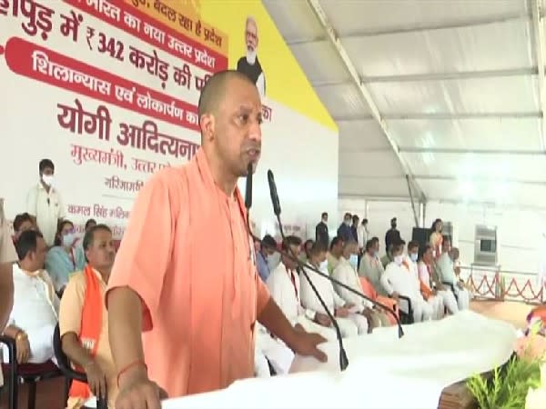 Uttar Pradesh Chief Minister Yogi Adityanath. (Photo/ANI)