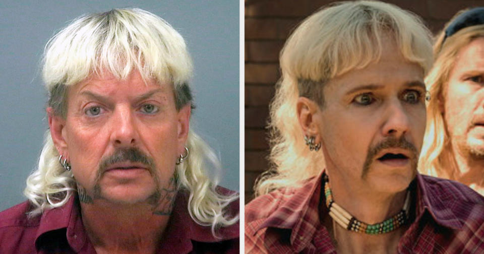 Joe Exotic and John Cameron Mitchell