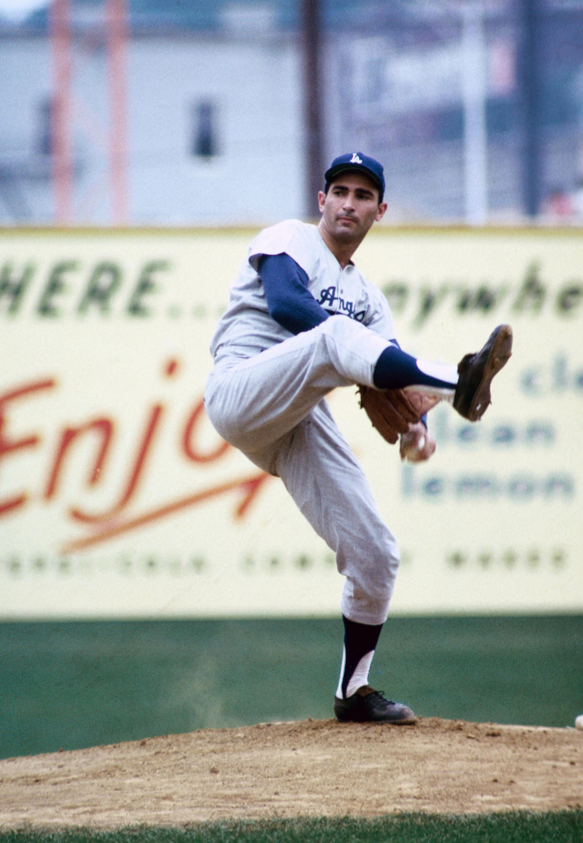 Sandy Koufax 1963 NL MVP & Cy Young Signed Brooklyn Dodgers Jersey