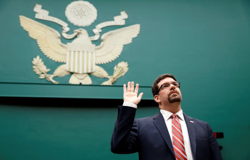 FILE PHOTO: Friedman, acting administrator of the NHTSA, is sworn in to testify at a House Energy and Commerce hearing on Capitol Hill in Washington