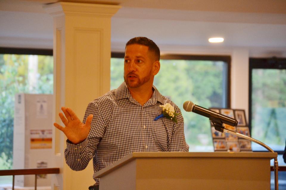 Aaron Matteos was inducted into the Fairhaven High Hall of Fame.