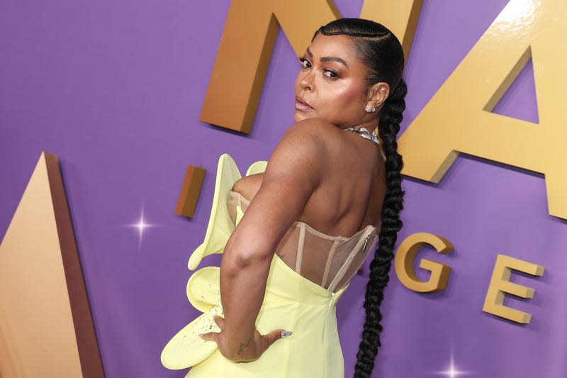 Taraji P. Henson at the 55th NAACP Image Awards held at The Shrine Auditorium on March 16, 2024 in Los Angeles, California. - Photo: John Salangsang/Variety (Getty Images)